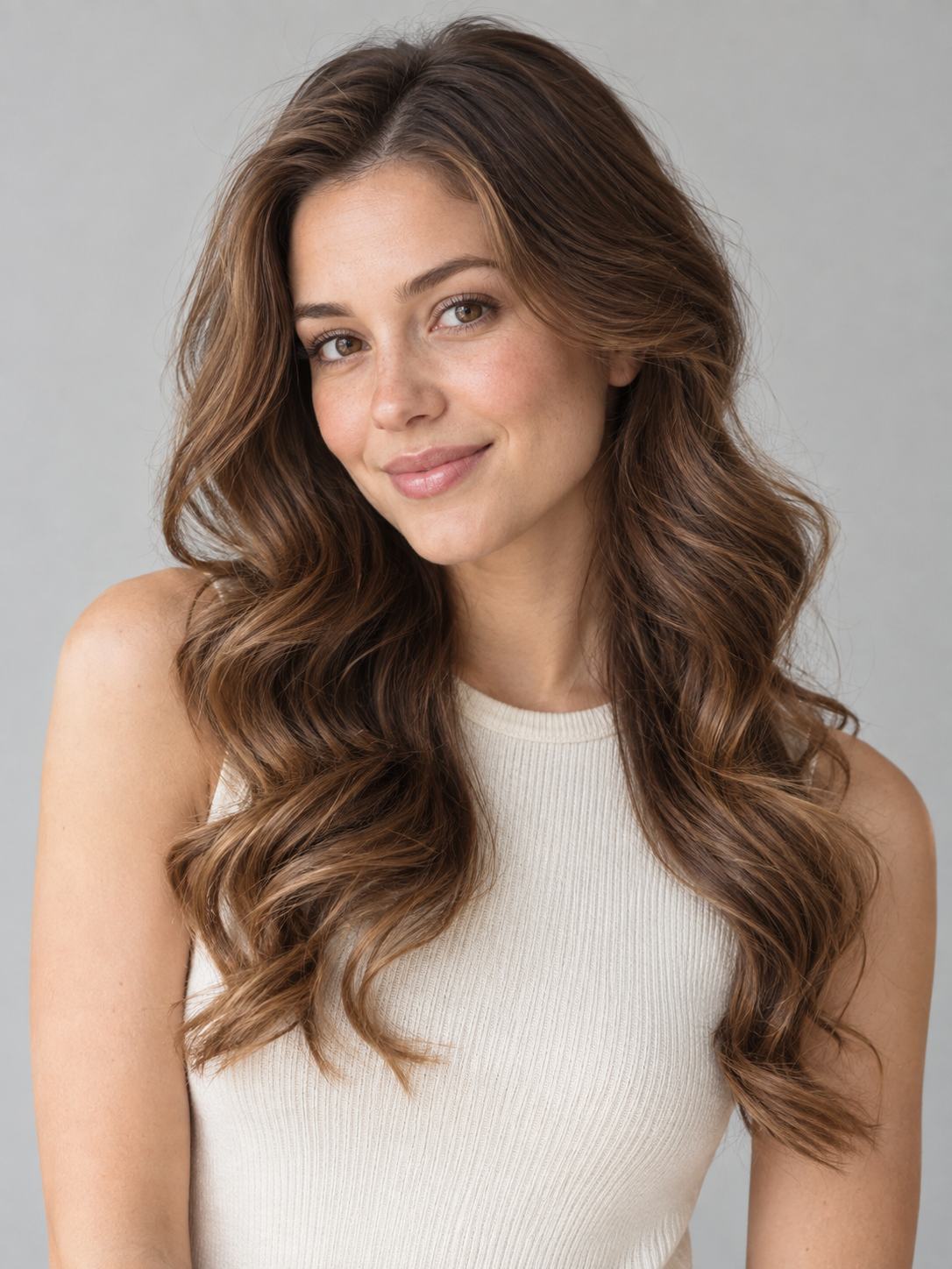 Front three-quarter large-curl styling inspiration