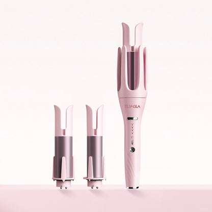 TSUYAGLA 3 in 1 Automatic Curling Iron, Hair Curlers with 3 Curling Barrels (1" - 1.25" - 1.5")
