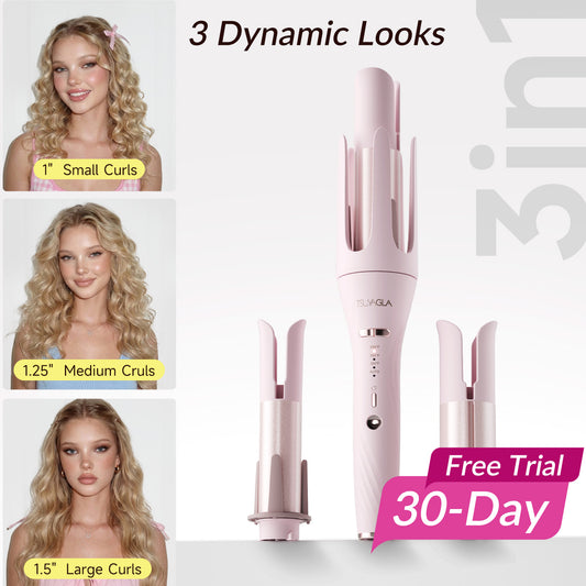 TSUYAGLA 3 in 1 Automatic Curling Iron