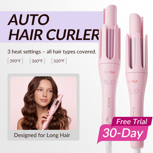 TSUYAGLA Automatic Curling Iron 1.25 Inch